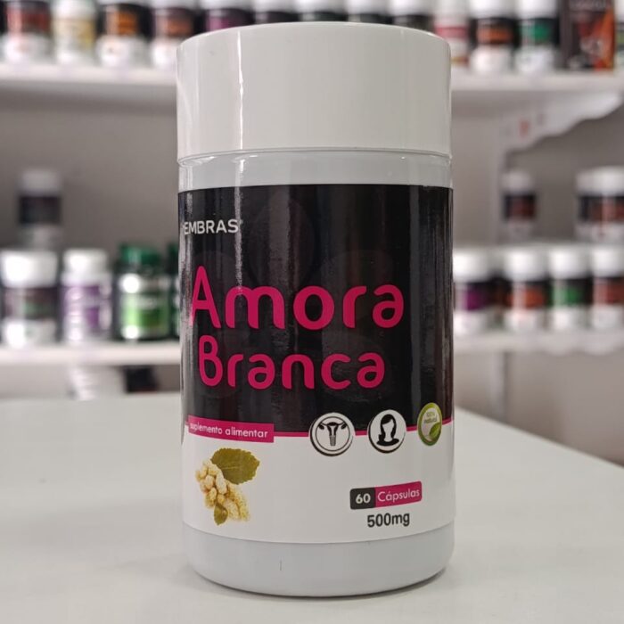 AMORA BRANCA 500 MG 60 CPS EMBRAS FLORA