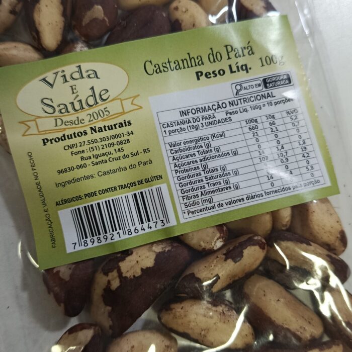 CASTANHA DO PARÁ 100G