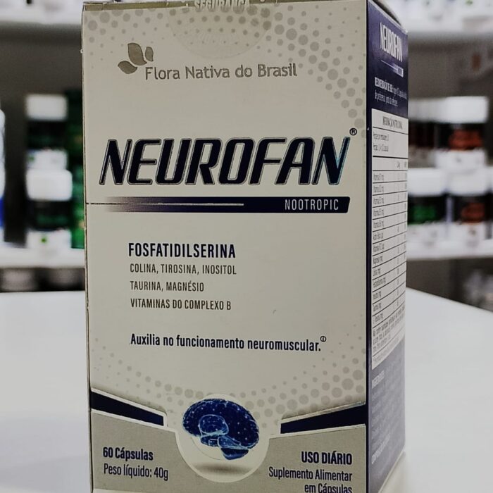 NEUROFAN (FOSFATIDILSERINA) 60CPS FLORA NATIVA DO BRASIL