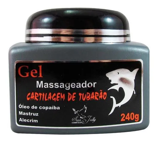 GEL DE MASSAGEM CARTILAGEM DE TUBARÃO 240 G - Imagem 2