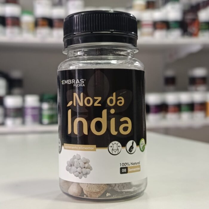 NOZ DA ÍNDIA 8 SEMENTES EMBRAS FLORA