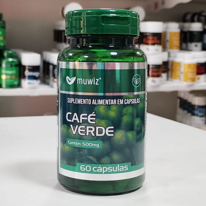 CAFÉ VERDE 500 MG 60 CPS MUWIZ